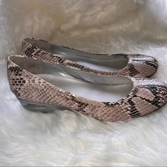 Cole Haan Nike air Leather Python Women’s Size 9 narrow snake print - Picture 8 of 16